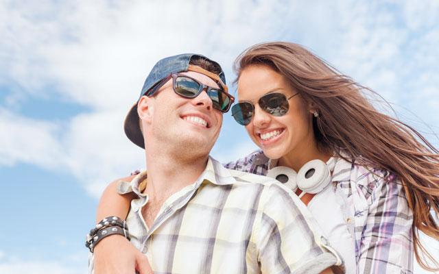 casal de oculos