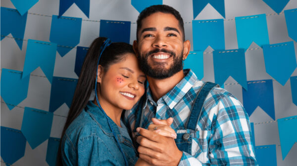 casal na festa junina