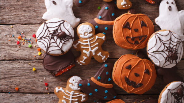 doces de halloween