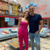os apresentadores tadeu schmidt e ana clara