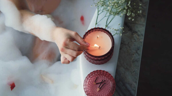 velas de banho