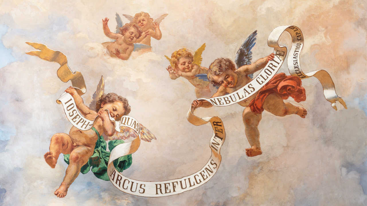 pintura de anjos