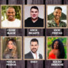 montagem com as fotos de rosto dos participantes do paiol de A Fazenda