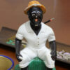 Boneco de Preto Velho. Conceito de religiosidade brasileira de origem africana.