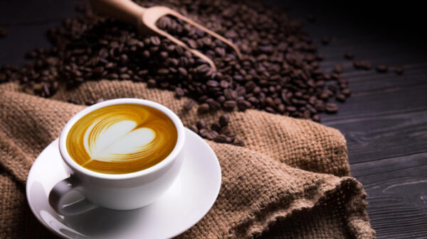 xícara de café