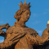estátua de santa bárbara