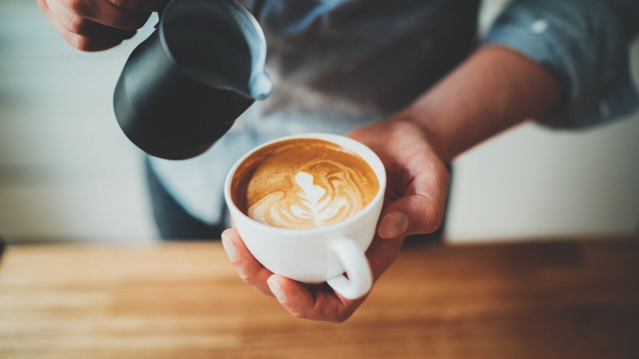 xícara de café