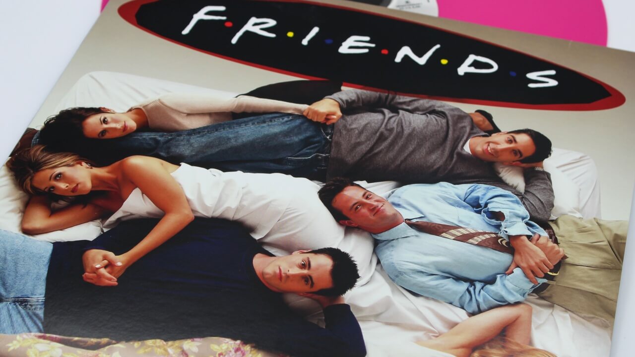 capa do seriado friends