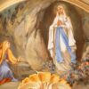 imagem de nossa senhora de lourdes